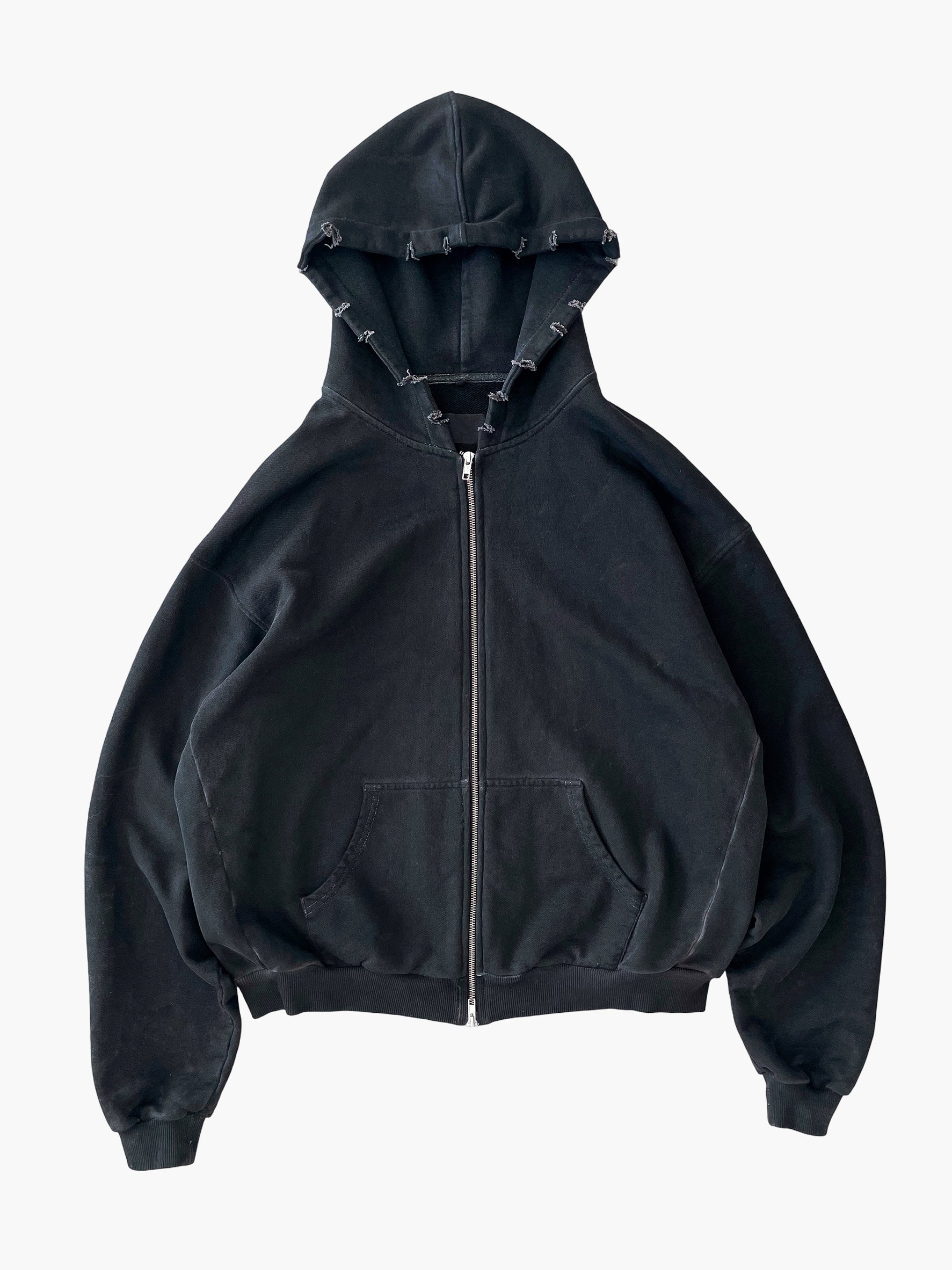 【DEARMINE】Undeun Heavy Hood Zipup Sample Zip Hoodie – Kyoni