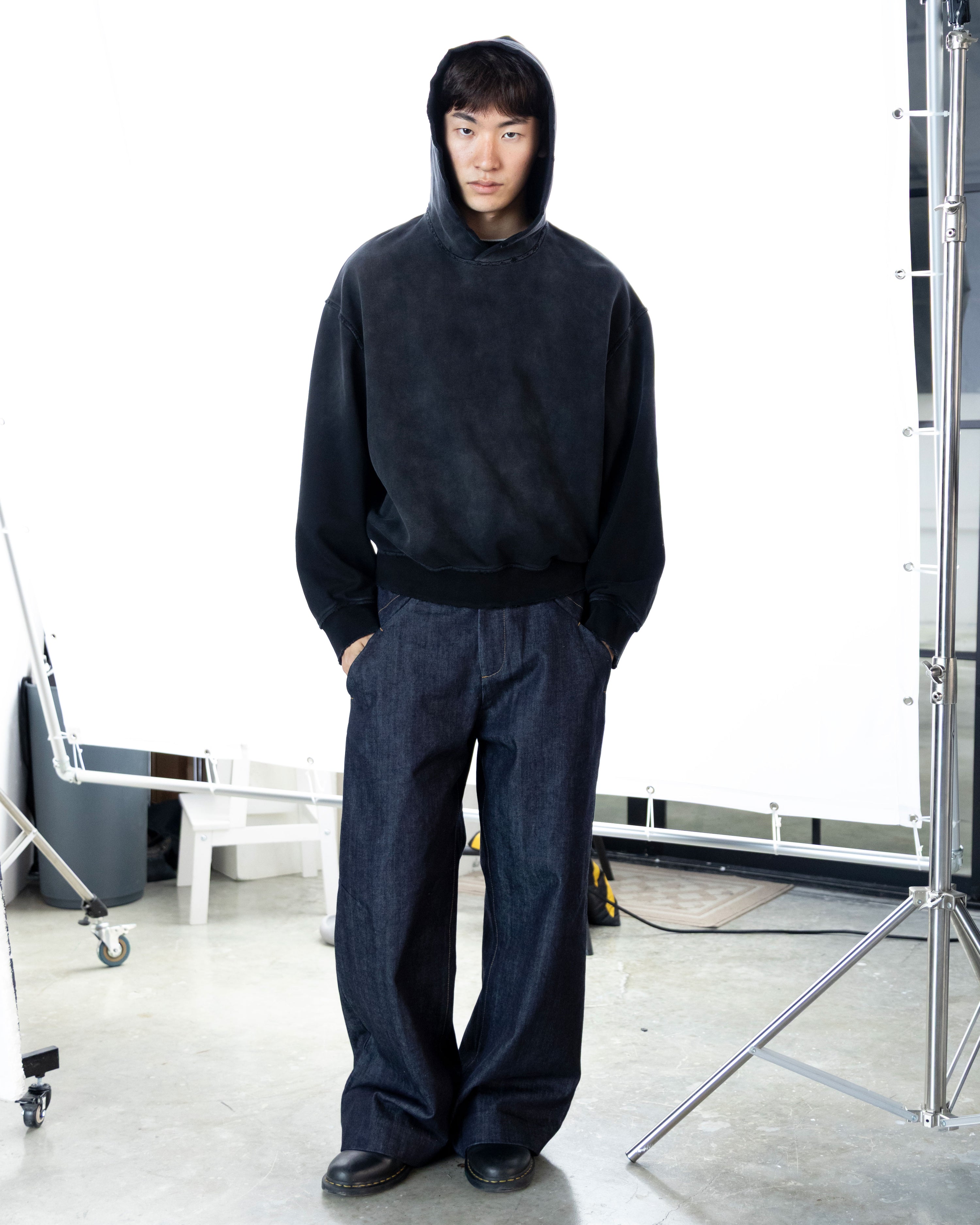 Archive Hoodie Charcoal