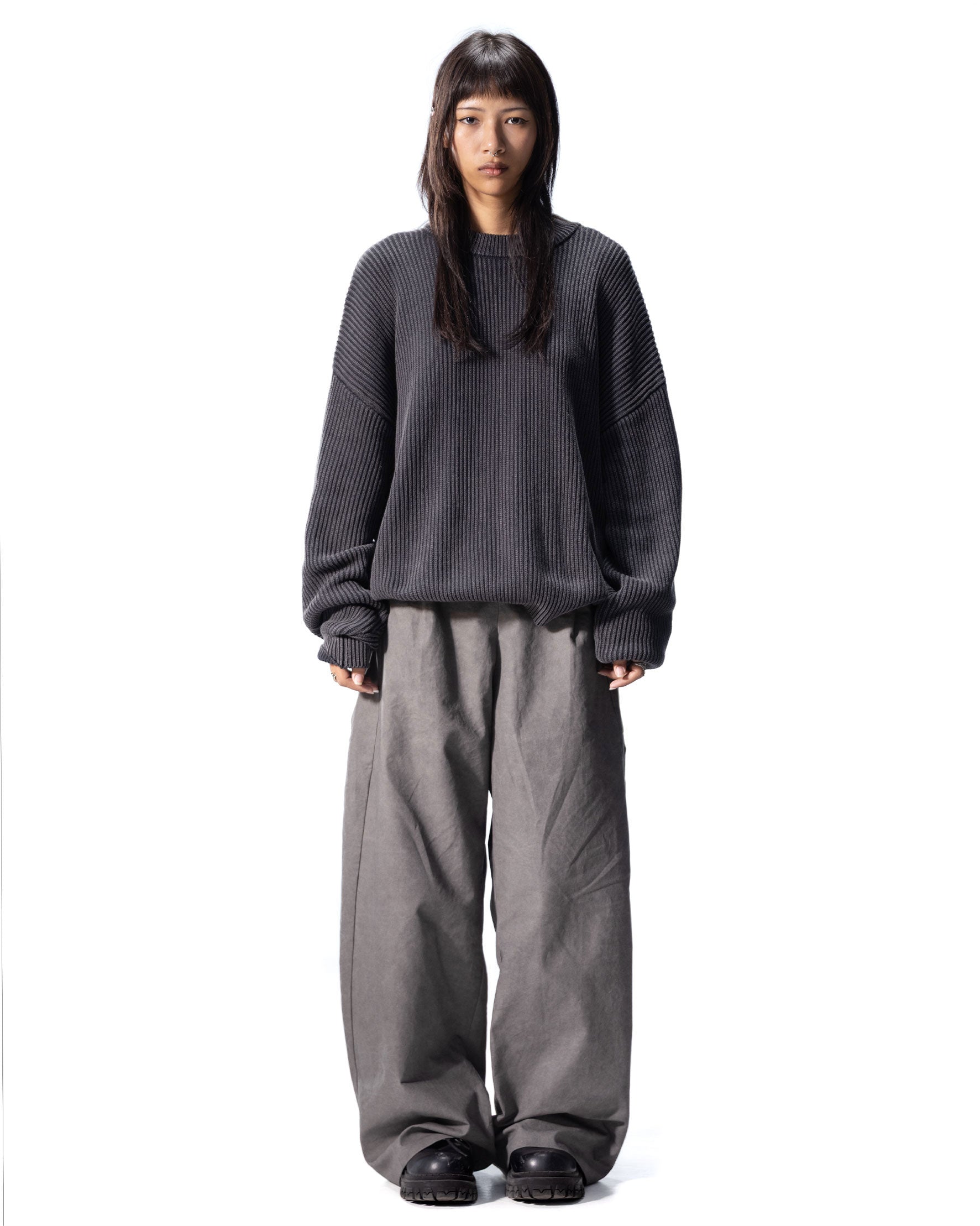 Charcoal Knit