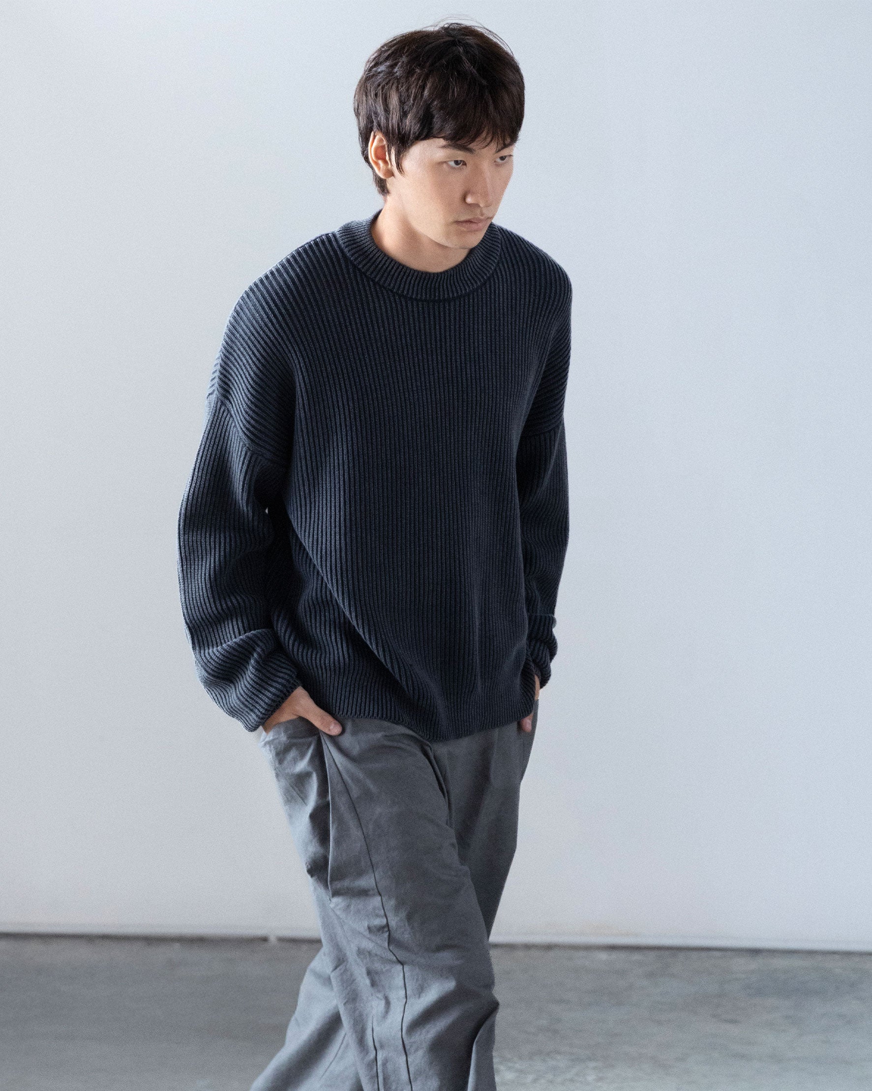 Charcoal Knit