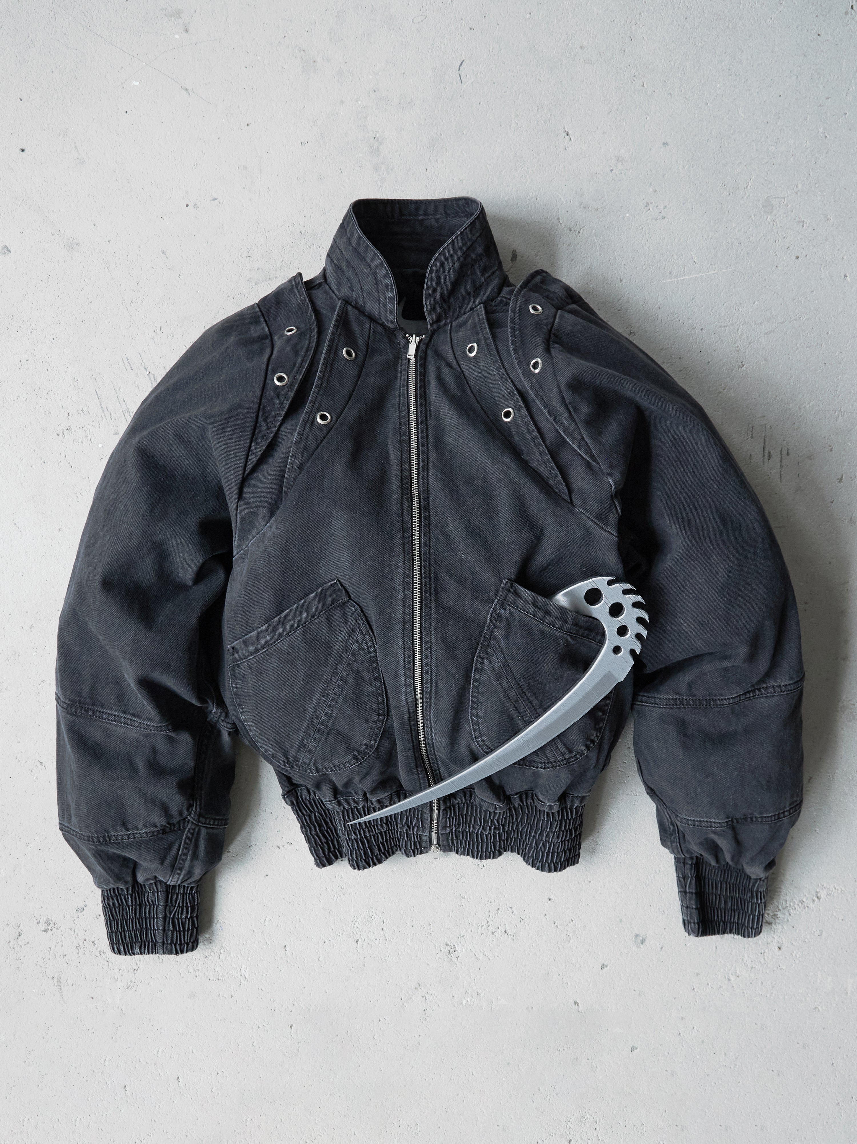 Armor Bomber Jacket Black