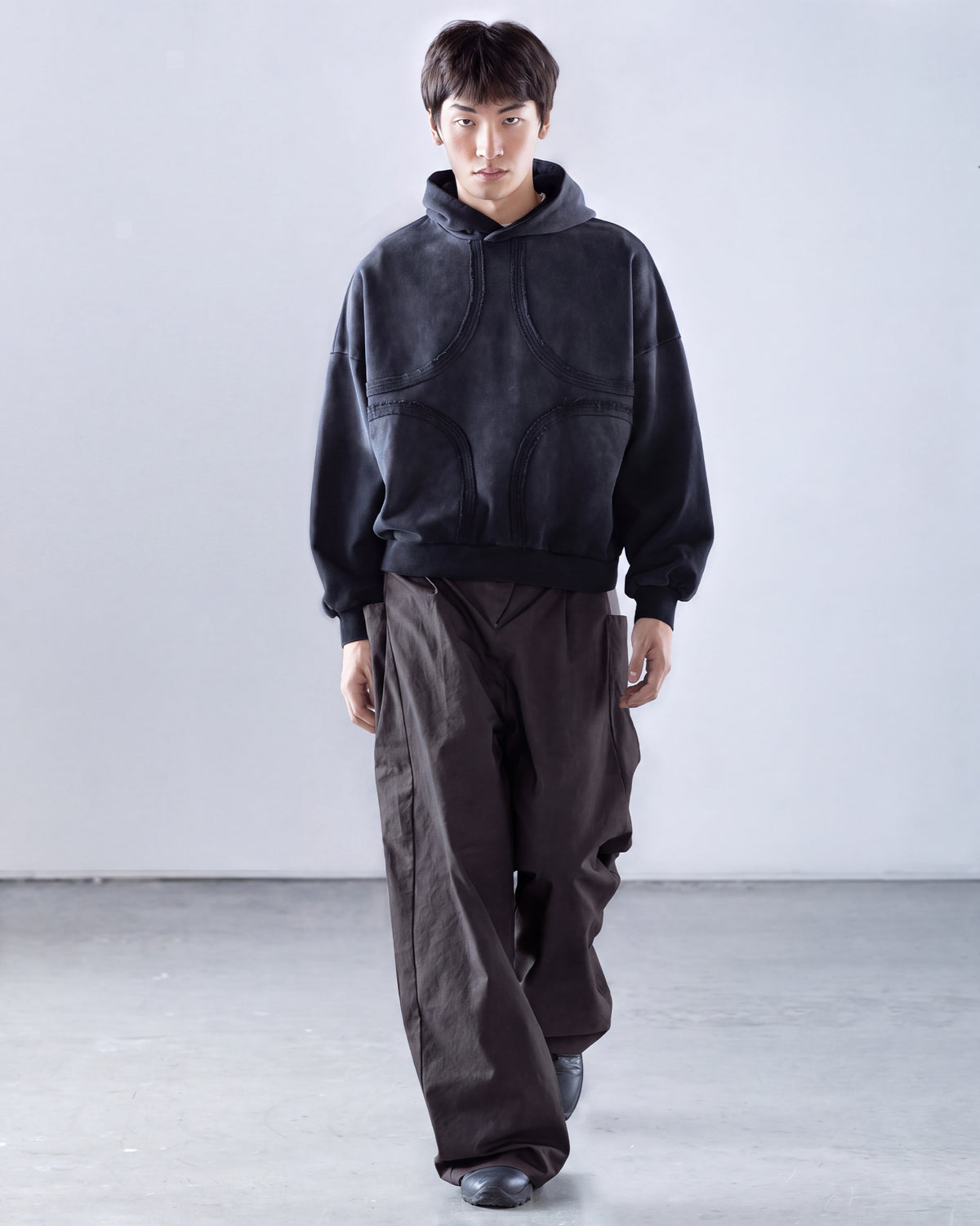 Structure Canvas Pants Black