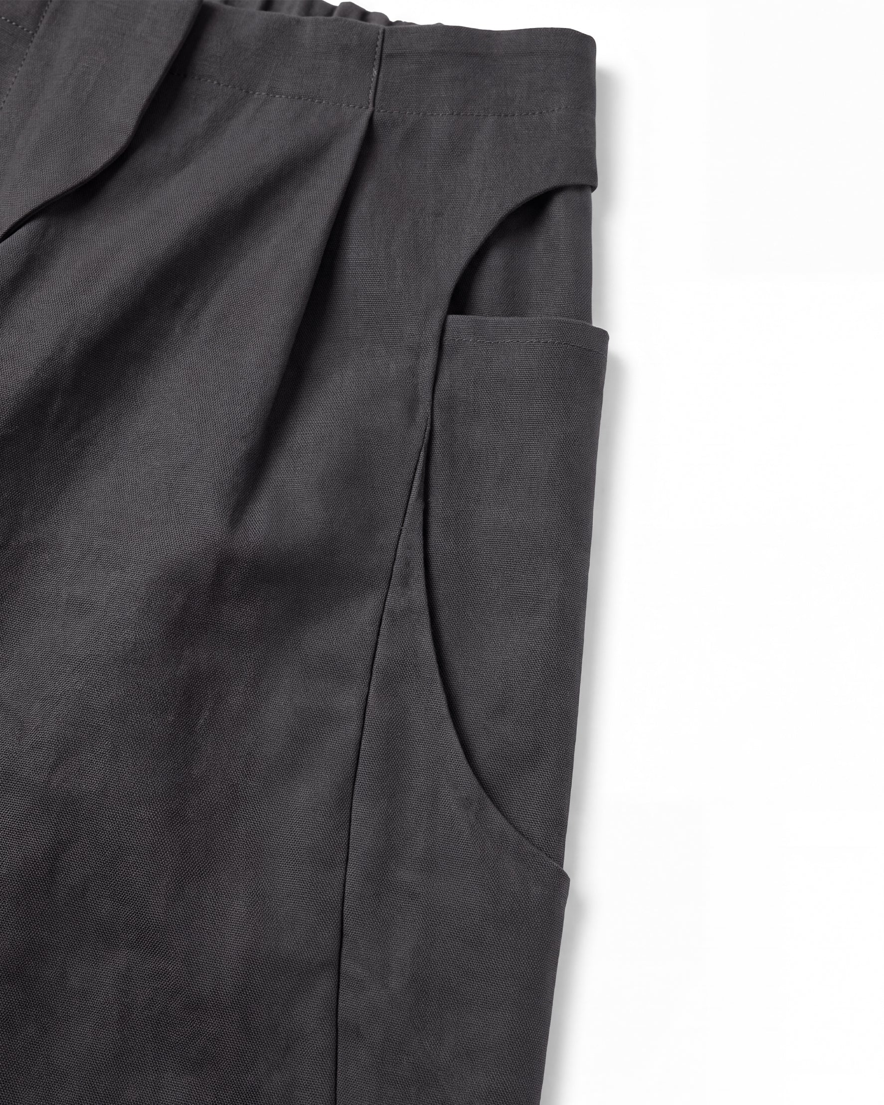 Structure Canvas Pants Black